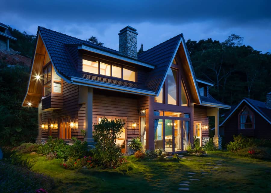 A residential house